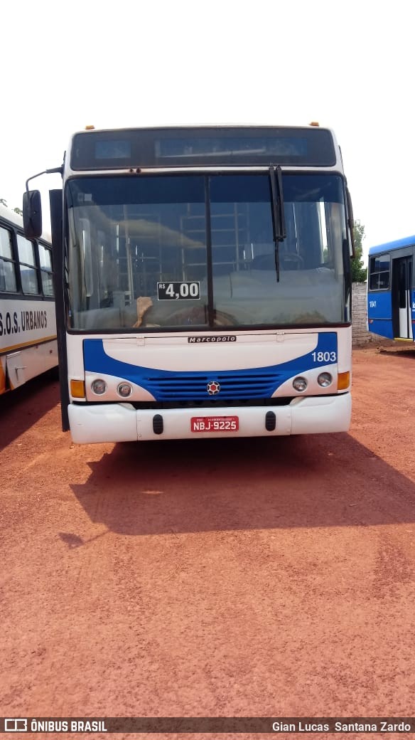 Transpaim Transportes 1803 na cidade de Pimenta Bueno, Rondônia, Brasil, por Gian Lucas  Santana Zardo. Número da foto: #7058560.