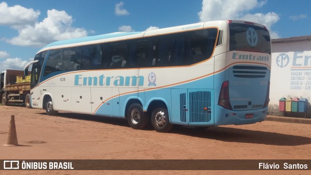 Emtram 4210 na cidade de Barra da Estiva, Bahia, Brasil, por Flávio  Santos. Número da foto: #7057516.