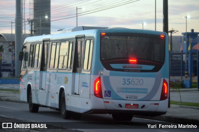 Rota Sol > Vega Transporte Urbano 35620 na cidade de Fortaleza, Ceará, Brasil, por Yuri Ferreira Marinho. Número da foto: #7061131.