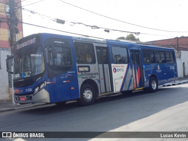 Viação Osasco 21.335 na cidade de Osasco, São Paulo, Brasil, por Lucas Kevin. ID da foto: 7063261.