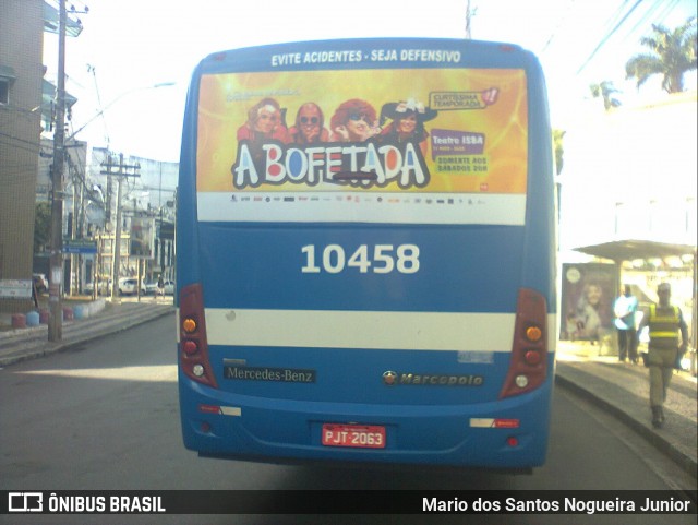 Concessionária Salvador Norte - CSN Transportes 10458 na cidade de Salvador, Bahia, Brasil, por Mario dos Santos Nogueira Junior. Número da foto: #7062855.