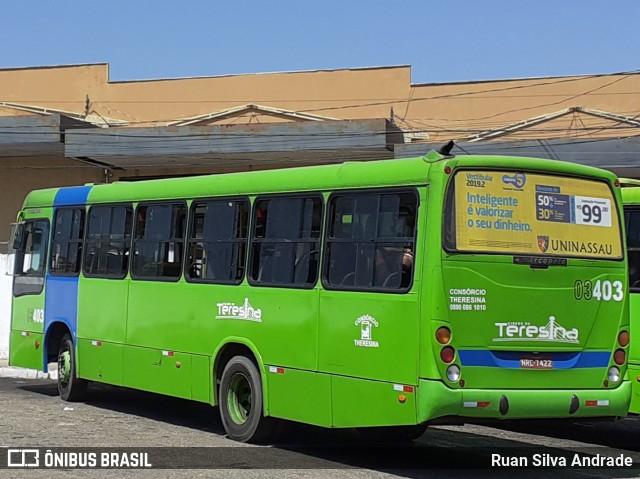 Taguatur - Taguatinga Transporte e Turismo 03403 na cidade de Teresina, Piauí, Brasil, por Ruan Silva Andrade. Número da foto: #7061021.