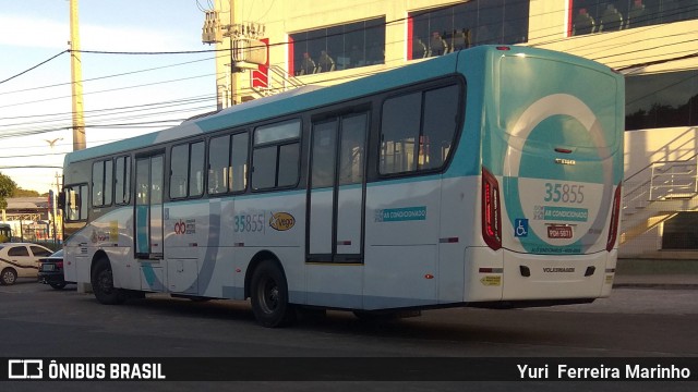 Rota Sol > Vega Transporte Urbano 35855 na cidade de Fortaleza, Ceará, Brasil, por Yuri Ferreira Marinho. ID da foto: 7063632.