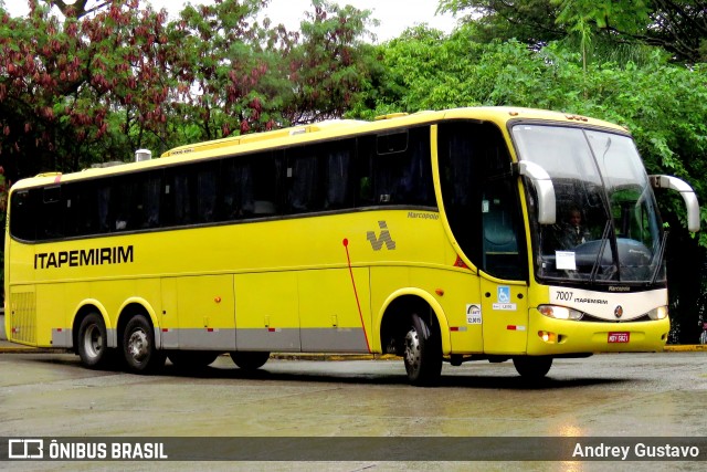 Viação Itapemirim 7007 na cidade de São Paulo, São Paulo, Brasil, por Andrey Gustavo. ID da foto: 7063392.