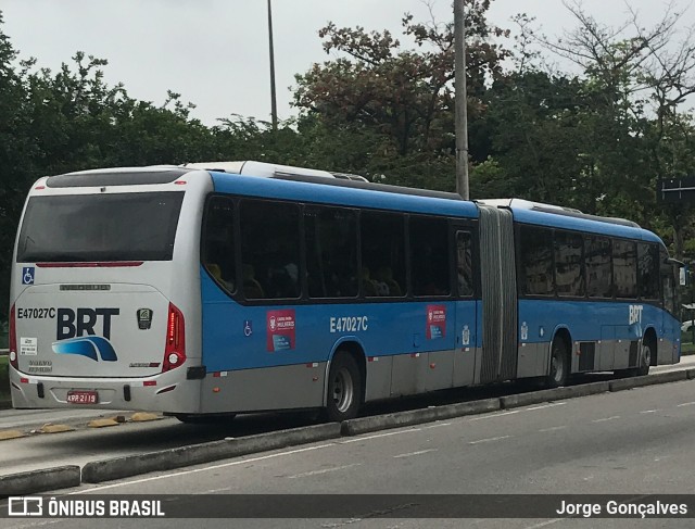 Viação Redentor E47027C na cidade de Rio de Janeiro, Rio de Janeiro, Brasil, por Jorge Gonçalves. Número da foto: #7062650.
