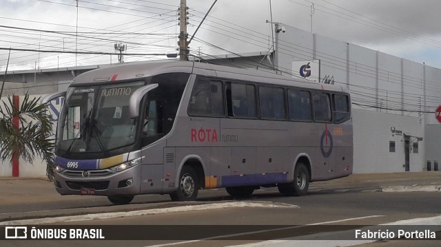 Rota Transportes Rodoviários 6995 na cidade de Vitória da Conquista, Bahia, Brasil, por Fabrício Portella. ID da foto: 7062207.