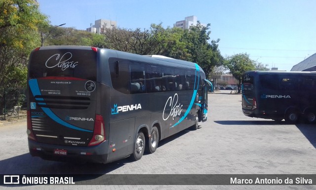 Empresa de Ônibus Nossa Senhora da Penha 53002 na cidade de São José dos Campos, São Paulo, Brasil, por Marco Antonio da Silva. ID da foto: 7062370.