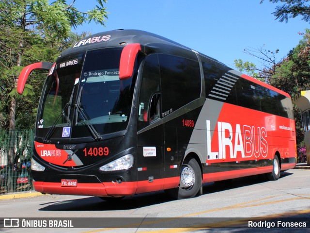 Lirabus 14089 na cidade de São Paulo, São Paulo, Brasil, por Rodrigo Fonseca. Número da foto: #7063134.