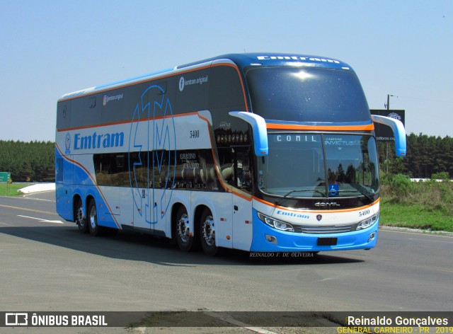 Emtram 5400 na cidade de General Carneiro, Paraná, Brasil, por Reinaldo Gonçalves. ID da foto: 7063403.