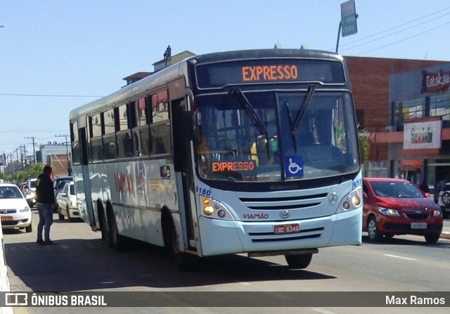 Empresa de Transporte Coletivo Viamão 8180 na cidade de Viamão, Rio Grande do Sul, Brasil, por Max Ramos. ID da foto: 7060806.