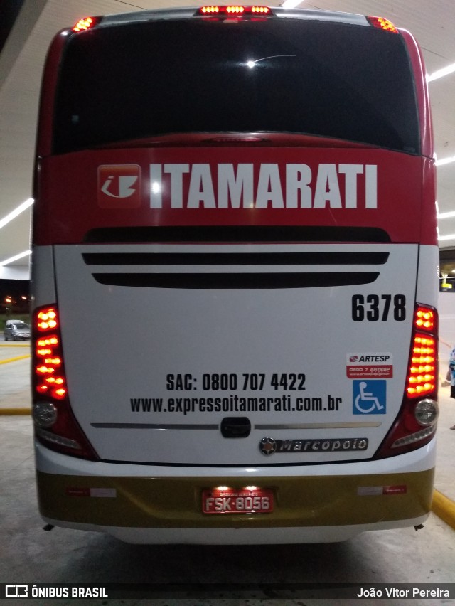 Expresso Itamarati 6378 na cidade de Fernandópolis, São Paulo, Brasil, por João Vitor Pereira. Número da foto: #7066287.