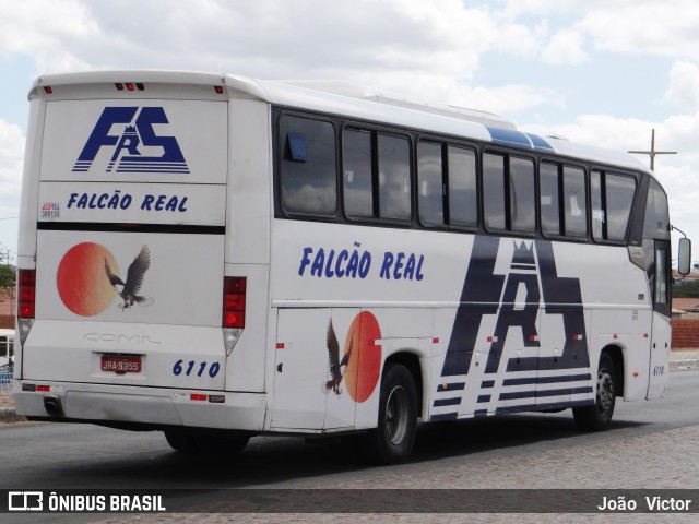 Falcão Real 6110 na cidade de Juazeiro, Bahia, Brasil, por João Victor. ID da foto: 7066176.