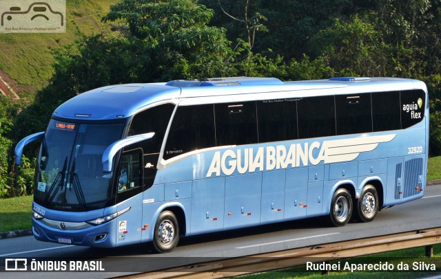 Viação Águia Branca 32920 na cidade de Santa Isabel, São Paulo, Brasil, por Rudnei Aparecido da Silva. ID da foto: 7064252.