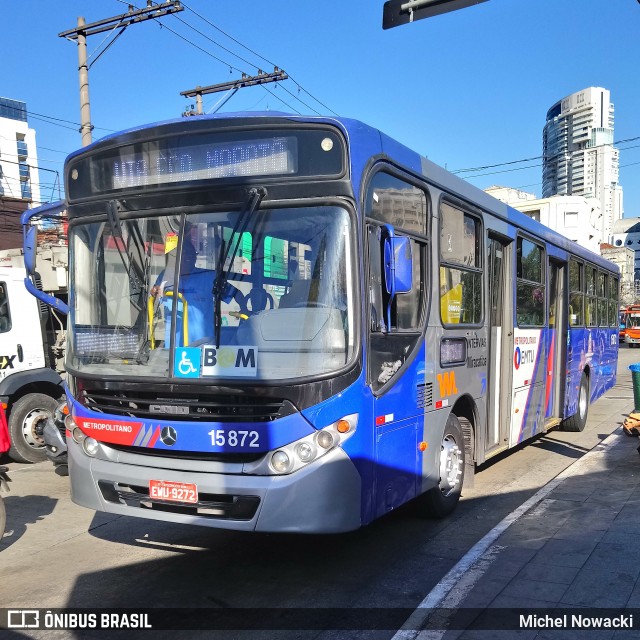 Viação Miracatiba 15.872 na cidade de São Paulo, São Paulo, Brasil, por Michel Nowacki. ID da foto: 7066294.