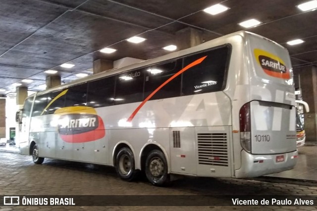 Saritur - Santa Rita Transporte Urbano e Rodoviário 10110 na cidade de Belo Horizonte, Minas Gerais, Brasil, por Vicente de Paulo Alves. ID da foto: 7066118.