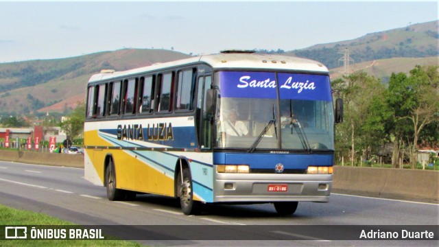 Santa Luzia Transportes Rodoviários 1901 na cidade de Roseira, São Paulo, Brasil, por Adriano Duarte. ID da foto: 7064980.