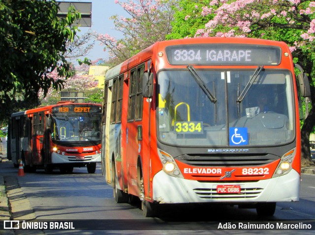 Viação Novo Retiro 88232 na cidade de Belo Horizonte, Minas Gerais, Brasil, por Adão Raimundo Marcelino. ID da foto: 7065769.