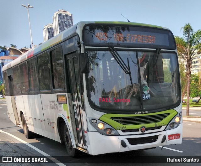 Viação VG B31166 na cidade de Rio de Janeiro, Rio de Janeiro, Brasil, por Rafael Santos. Número da foto: #7064035.