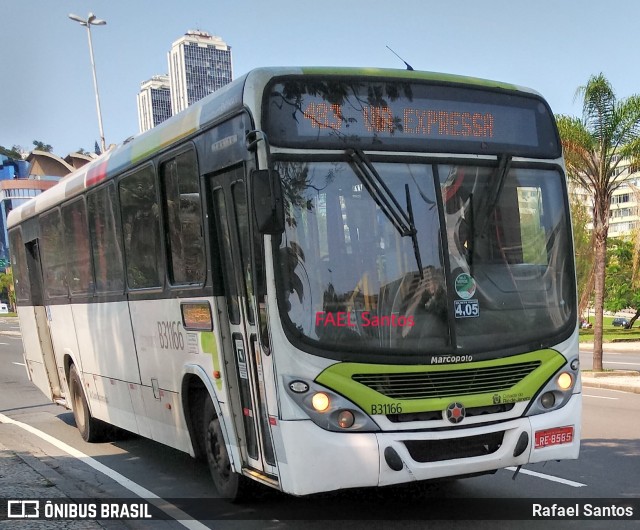 Viação VG B31166 na cidade de Rio de Janeiro, Rio de Janeiro, Brasil, por Rafael Santos. ID da foto: 7064035.