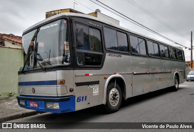 Ônibus Particulares 611 na cidade de Aparecida, São Paulo, Brasil, por Vicente de Paulo Alves. ID da foto: 7066237.