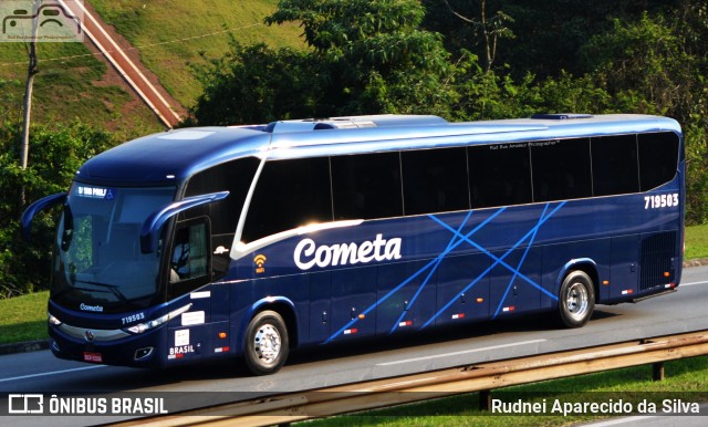 Viação Cometa 719503 na cidade de Santa Isabel, São Paulo, Brasil, por Rudnei Aparecido da Silva. Número da foto: #7065226.
