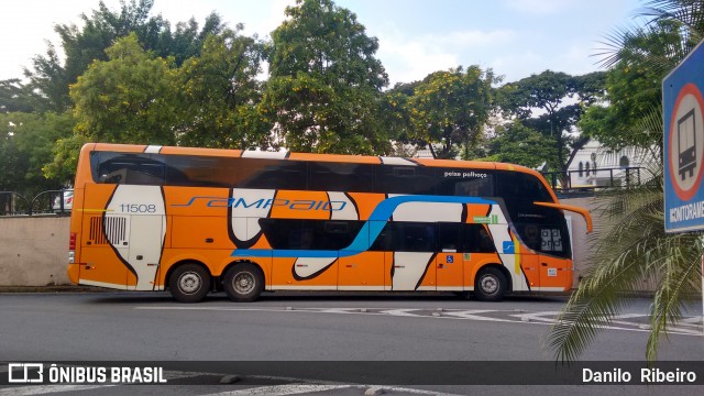 Viação Sampaio 11508 na cidade de Volta Redonda, Rio de Janeiro, Brasil, por Danilo  Ribeiro. Número da foto: #7068297.
