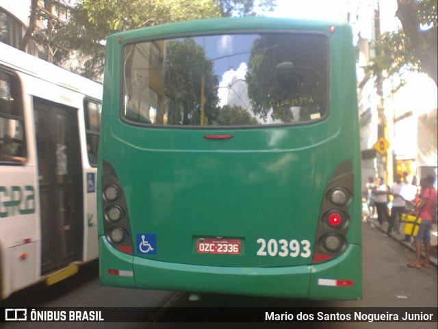 OT Trans - Ótima Salvador Transportes 20393 na cidade de Salvador, Bahia, Brasil, por Mario dos Santos Nogueira Junior. Número da foto: #7068305.
