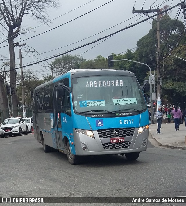 Cooper Líder > A2 Transportes 6 8717 na cidade de São Paulo, São Paulo, Brasil, por Andre Santos de Moraes. ID da foto: 7069510.