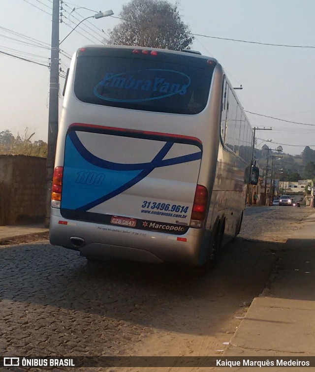 Embravans Turismo 1100 na cidade de Bonfim, Minas Gerais, Brasil, por Kaique Marquês Medeiros . Número da foto: #7066676.