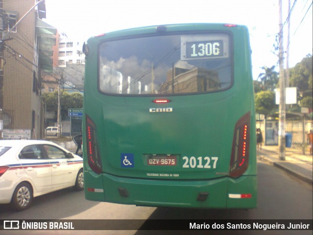 OT Trans - Ótima Salvador Transportes 20127 na cidade de Salvador, Bahia, Brasil, por Mario dos Santos Nogueira Junior. ID da foto: 7066683.