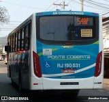 Viação Ponte Coberta RJ 190.031 na cidade de Rio de Janeiro, Rio de Janeiro, Brasil, por Jhonathan Barros. Número da foto: #7066920.