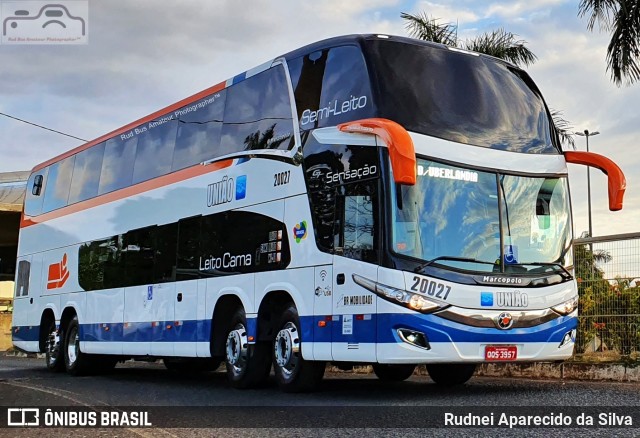 Expresso União 20027 na cidade de Uberlândia, Minas Gerais, Brasil, por Rudnei Aparecido da Silva. Número da foto: #7069784.