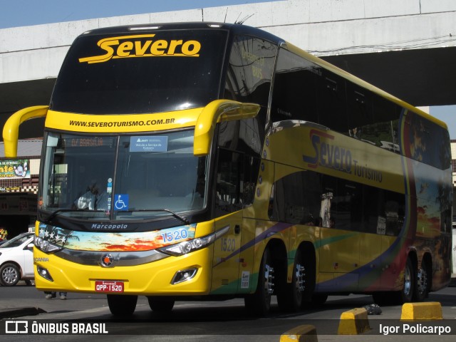 Severo Turismo 1520 na cidade de Belo Horizonte, Minas Gerais, Brasil, por Igor Policarpo. ID da foto: 7070857.