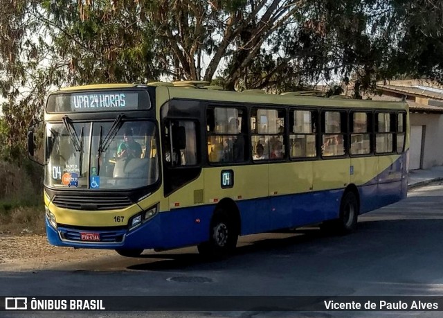 Trancid - Transporte Cidade de Divinópolis 167 na cidade de Divinópolis, Minas Gerais, Brasil, por Vicente de Paulo Alves. Número da foto: #7070601.