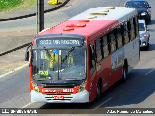 Viação Novo Retiro 88235 na cidade de Belo Horizonte, Minas Gerais, Brasil, por Adão Raimundo Marcelino. Número da foto: #7071457.