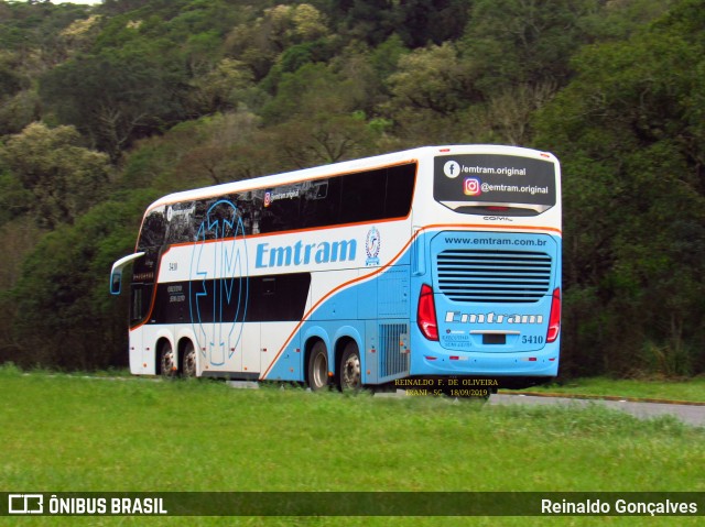 Emtram 5410 na cidade de Irani, Santa Catarina, Brasil, por Reinaldo Gonçalves. ID da foto: 7070971.