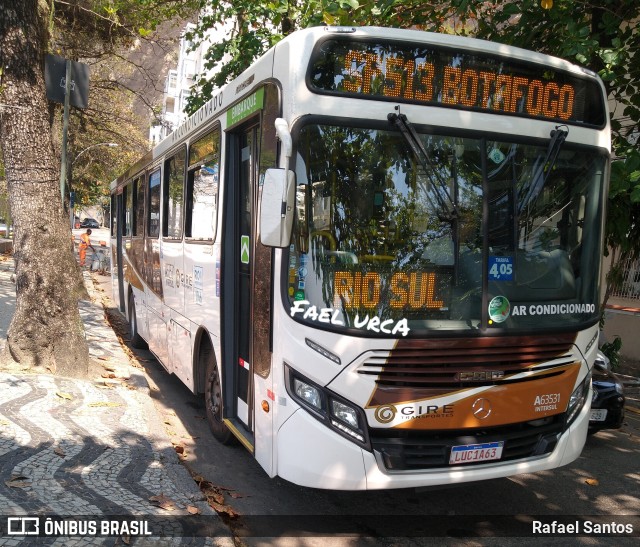Erig Transportes > Gire Transportes A63531 na cidade de Rio de Janeiro, Rio de Janeiro, Brasil, por Rafael Santos. Número da foto: #7072077.