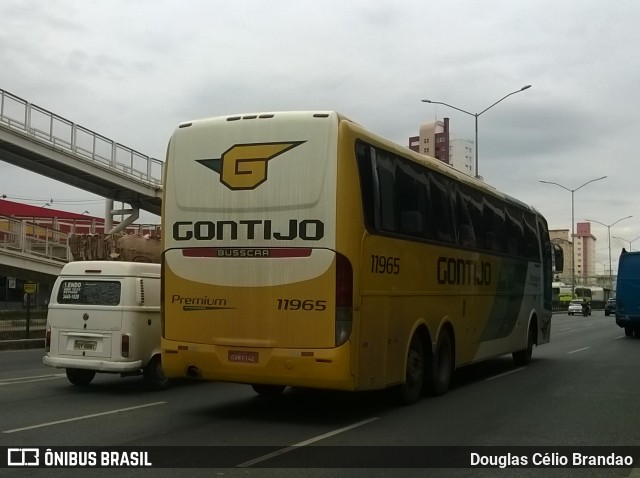 Empresa Gontijo de Transportes 11965 na cidade de Belo Horizonte, Minas Gerais, Brasil, por Douglas Célio Brandao. ID da foto: 7069766.