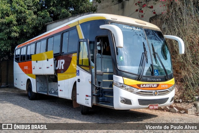 Saritur - Santa Rita Transporte Urbano e Rodoviário 31010 na cidade de Belo Horizonte, Minas Gerais, Brasil, por Vicente de Paulo Alves. Número da foto: #7070426.