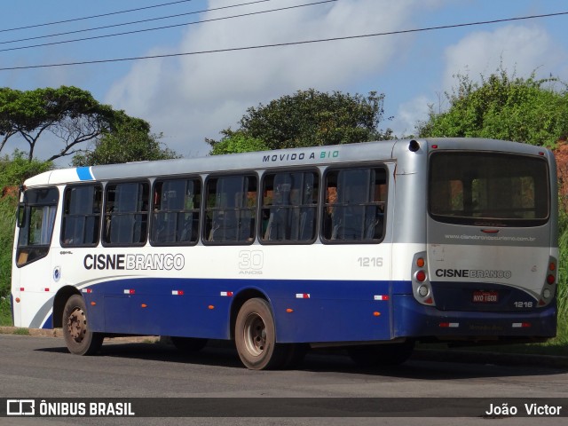 Cisne Branco Turismo 1216 na cidade de São Luís, Maranhão, Brasil, por João Victor. Número da foto: #7071377.