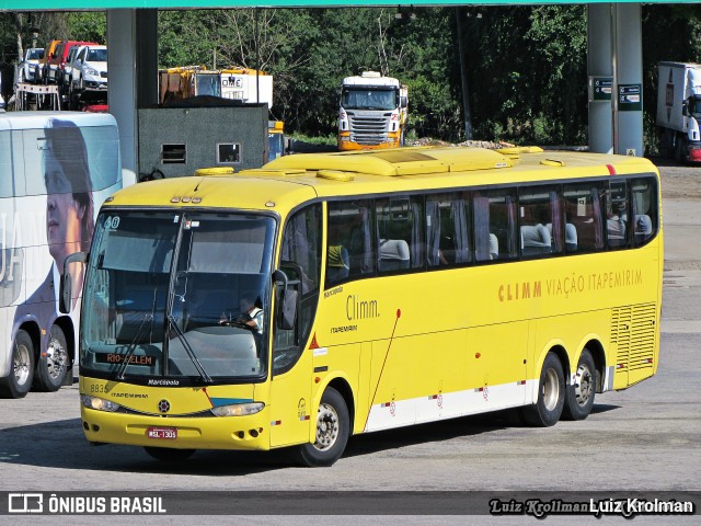 Viação Itapemirim 8835 na cidade de Juiz de Fora, Minas Gerais, Brasil, por Luiz Krolman. Número da foto: #7069673.