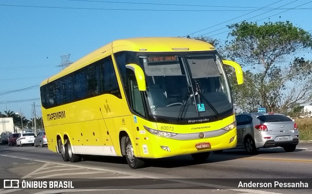 Viação Itapemirim 60073 na cidade de Campos dos Goytacazes, Rio de Janeiro, Brasil, por Anderson Pessanha. Número da foto: #7069847.