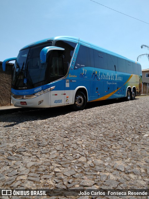 Estrela de Minas Viagens e Turismo 40000 na cidade de Resende Costa, Minas Gerais, Brasil, por João Carlos  Fonseca Resende. ID da foto: 7071382.