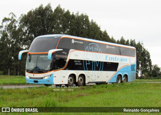 Emtram 5410 na cidade de Irani, Santa Catarina, Brasil, por Reinaldo Gonçalves. ID da foto: 7071003.