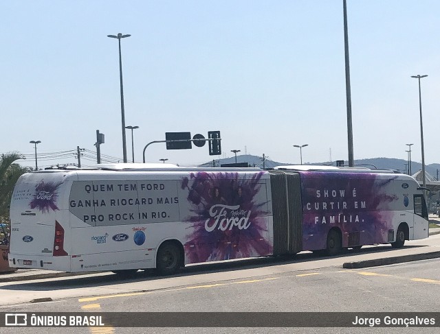 Transportes Barra E13413C na cidade de Rio de Janeiro, Rio de Janeiro, Brasil, por Jorge Gonçalves. ID da foto: 7073660.