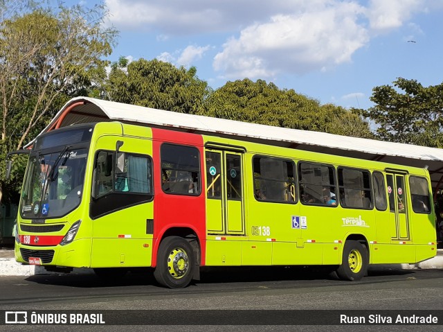 Transporte Coletivo Cidade Verde 02138 na cidade de Teresina, Piauí, Brasil, por Ruan Silva Andrade. Número da foto: #7073498.