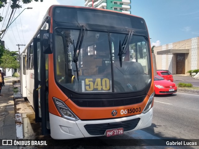 Expresso Coroado 0615003 na cidade de Manaus, Amazonas, Brasil, por Gabriel Lucas. Número da foto: #7073568.