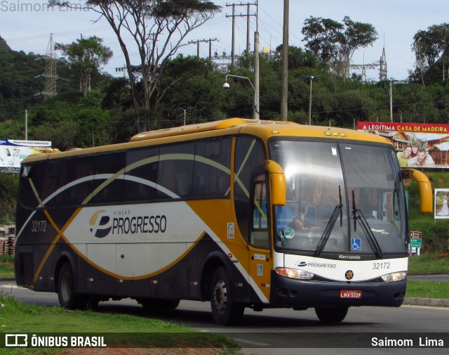 Viação Progresso 32172 na cidade de Guarapari, Espírito Santo, Brasil, por Saimom  Lima. Número da foto: #7072504.