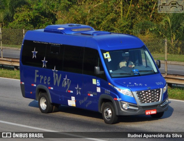 Transporte Escolar Free Way 880 na cidade de Santa Isabel, São Paulo, Brasil, por Rudnei Aparecido da Silva. ID da foto: 7073180.