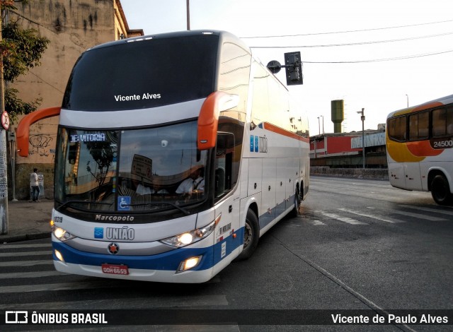 Expresso União 10319 na cidade de Belo Horizonte, Minas Gerais, Brasil, por Vicente de Paulo Alves. ID da foto: 7073510.